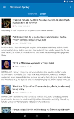 Slovakia News (Správy) android App screenshot 9