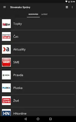 Slovakia News (Správy) android App screenshot 11
