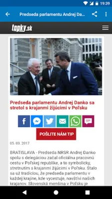 Slovakia News (Správy) android App screenshot 18