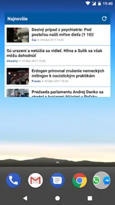 Slovakia News (Správy) android App screenshot 20