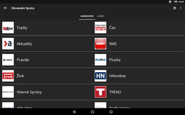 Slovakia News (Správy) android App screenshot 3