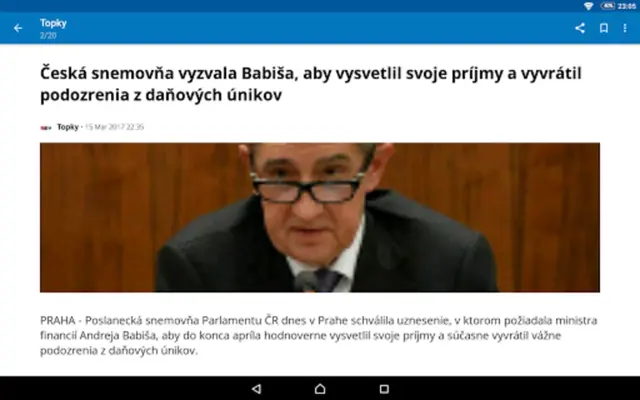 Slovakia News (Správy) android App screenshot 5