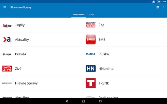 Slovakia News (Správy) android App screenshot 7